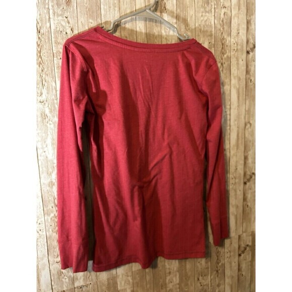 NC State Women’s NCSU Red Wolfpack Long Sleeve Tee Shirt Top Size L - Picture 4 of 6